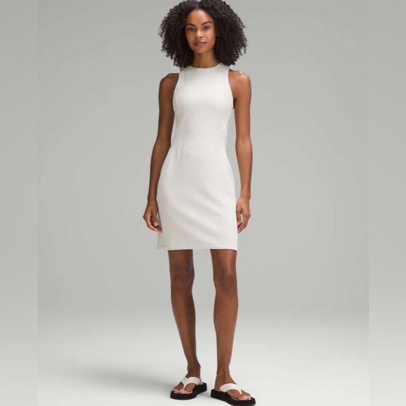 Lululemon Ribbed Softstreme Slim Fit Tank Dress - Picture 1 of 4